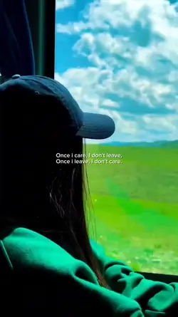 once I care
