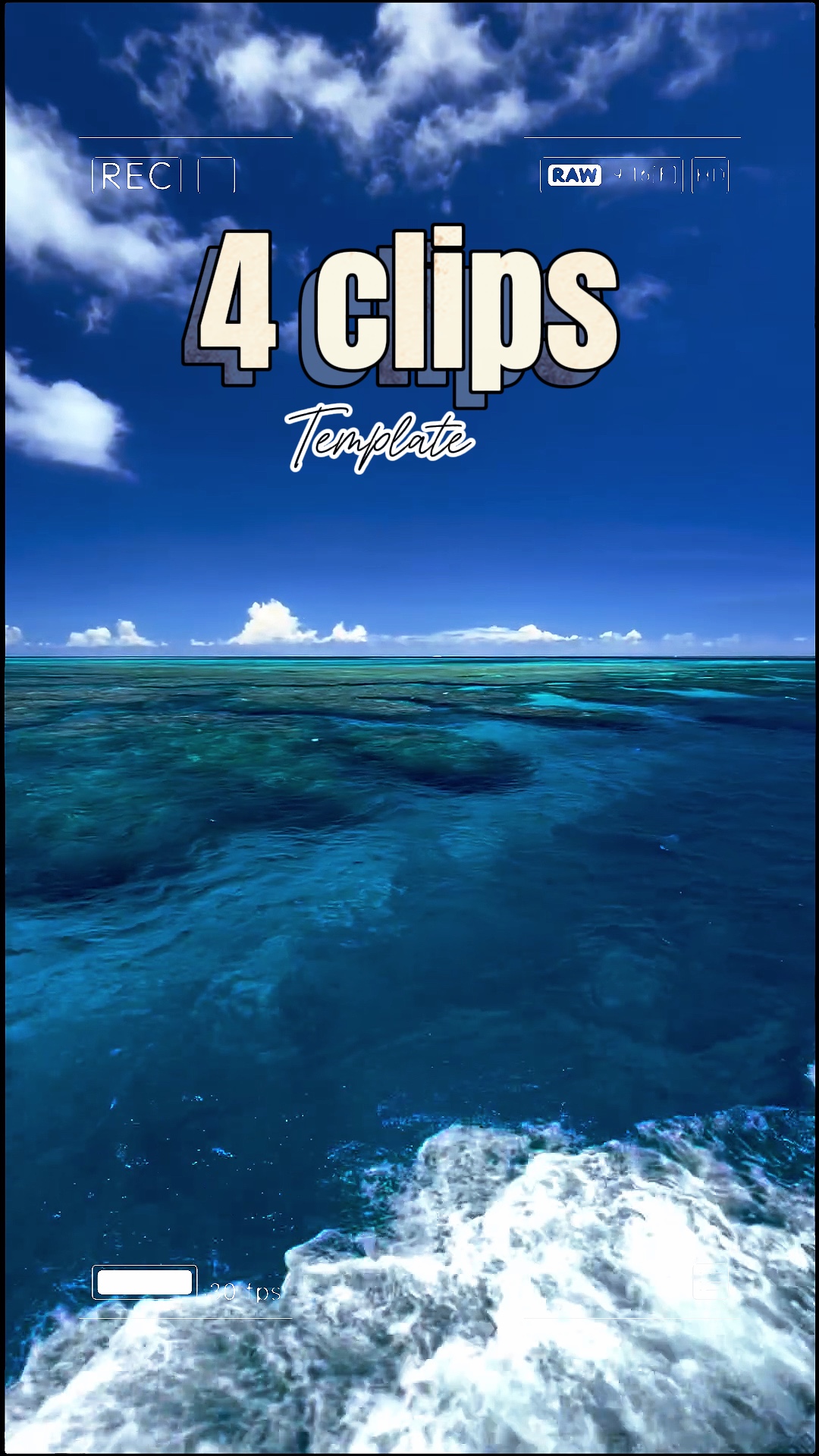 capcut template cover