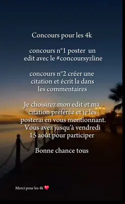 concours 4k