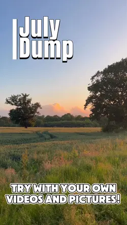 July dump template