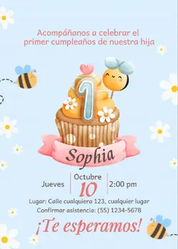 Invitacion abejita