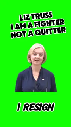 Liz Truss Resigning