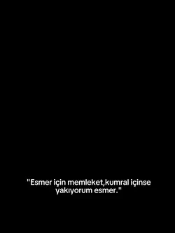 Yakıyorum esmerr 