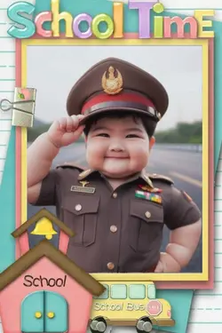 bingkai foto anak 