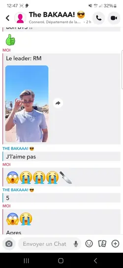 Ma couz note BTS 