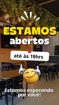 estamos abertos 