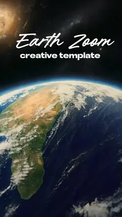 Earth zoom in 