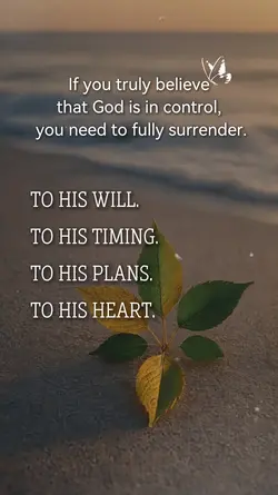 "His Will, His Way" 