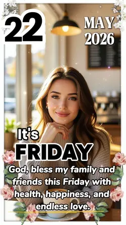 Friday, 22 may 2026