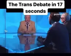 The trans debate: 💀