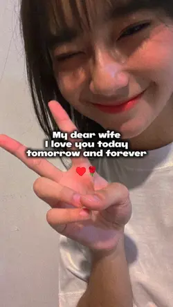 my dear wife
