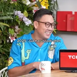 Ga harus jadi atlet