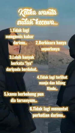 Ketika wanita sudah