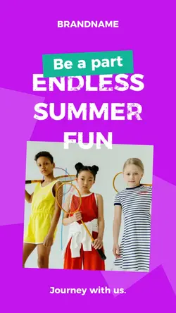Summer Camp Promotion Template