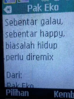 Pesan Nokia, JJ 