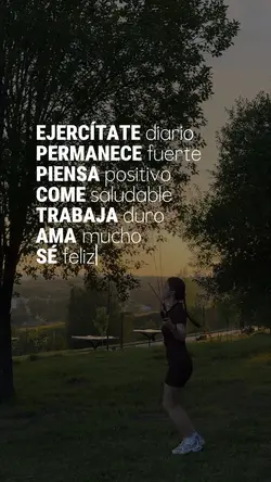 Ejercítate diario