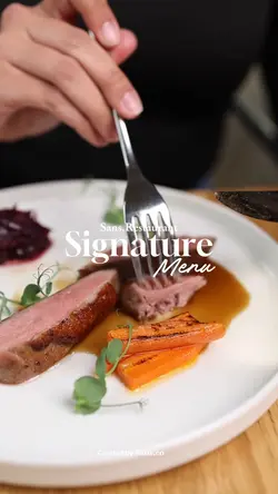 Signature menu