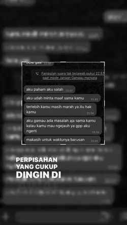 perpisahan yg cukup