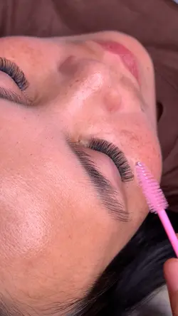 Template eyelash 