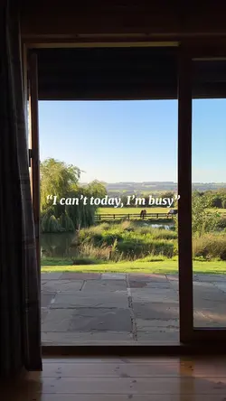 No plans and nature 