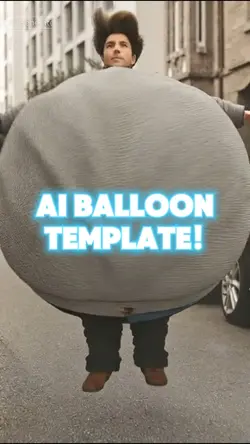 ai balloon template