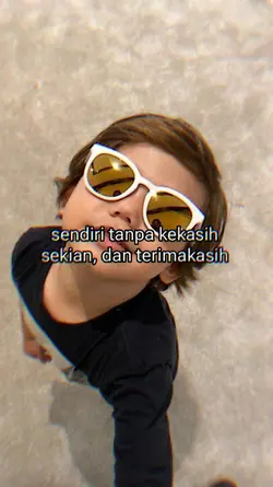 sendiri tanpa kekasi
