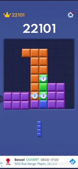 block blast at first