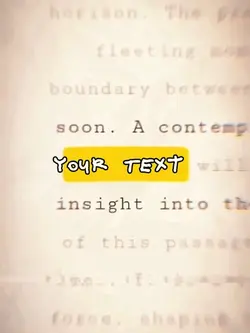 YOUR TEXT X GLITCH