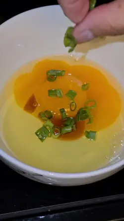 fry eggs #ไข่เจียว
