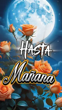 Hasta mañana 