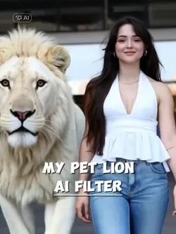 my pet lion