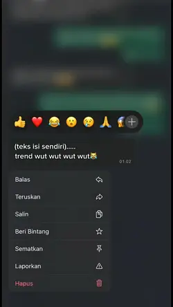 trend chat wa iPhone