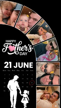 FATHER'S DAY 21 JUNE