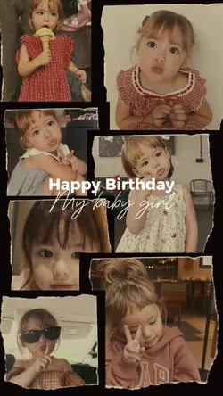 Baby girl birthday