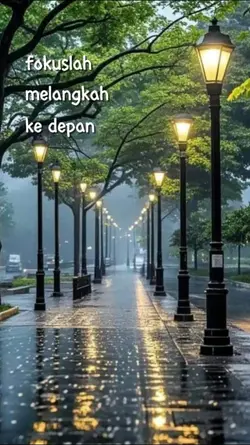 fokus ke depan 