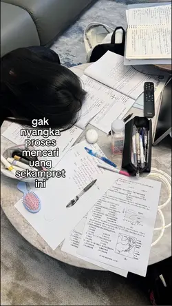 Proses mencari uang 