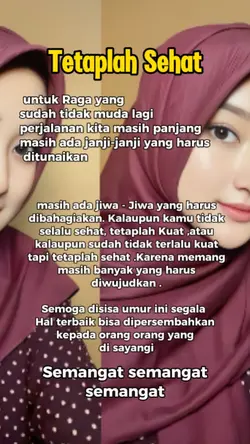 Tetaplah sehat
