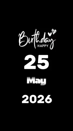 birthday 25 may 2026