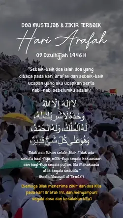 zikir hari arafah