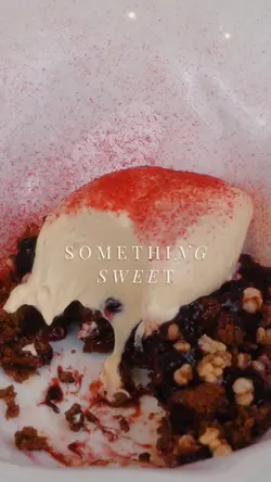 something sweet