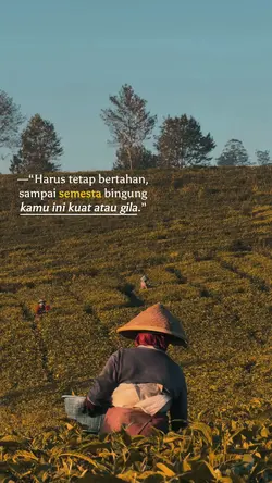 Harus bertahan