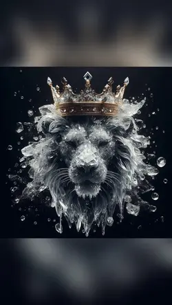 Crystallised Lion