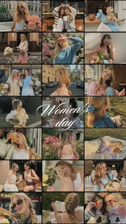Women's day collage🌷
