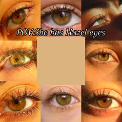 Hazel eyes