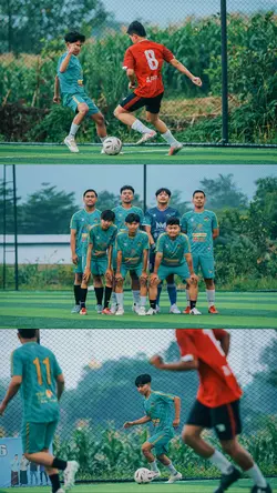 3 foto mini soccer