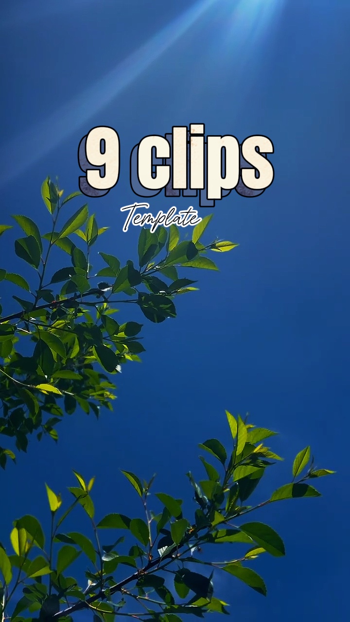 capcut template cover