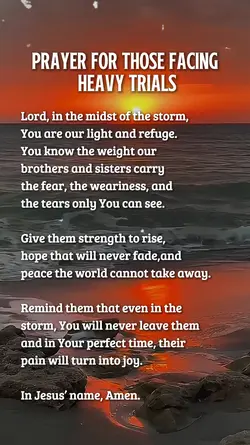 "Prayer in Trials"