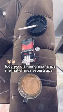 lucunya dia menghina