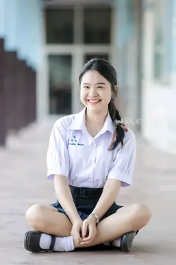 Thai school girl