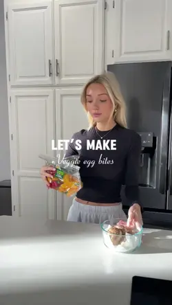 Veggie egg bites